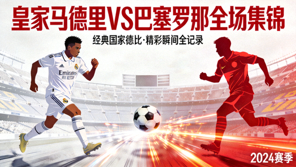 皇家马德里对阵巴塞罗那全场集锦封面图